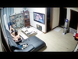 [IPCAM K058][2020 한국야동] IPCam Korean 카메라 야동 IPC20100807 Korean Kkangpae Couple Homemade Living Room Sex Video Voyeur IPCAM COUPLE