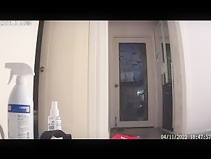 [IPCAM K007][2022 한국야동] IPCam Korean 카메라 야동 220411 Korean Hairy Pussy Girlfriend Opening Her Toilet Door With IPCAM