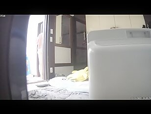 [IPCAM K288][2024 한국야동] IPCam Korean 카메라 야동 240111 RealLife House Voyeur Cam TV Leaked Cute Korean Housewife Woman Naked Bedroom (22)