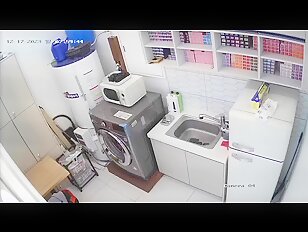 [IPCAM K286][2023 한국야동] IPCam Korean 카메라 야동 231217 RealLife House Voyeur Cam TV Leaked Korean Woman Kitchen Strip