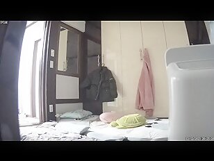 [IPCAM K288][2024 한국야동] IPCam Korean 카메라 야동 240111 RealLife House Voyeur Cam TV Leaked Cute Korean Housewife Woman Naked Bedroom (51)