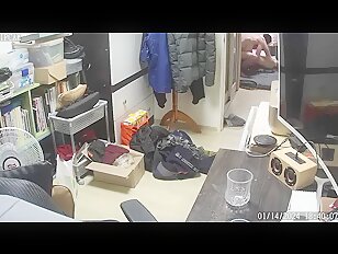 [IPCAM K297][2024 한국야동] IPCam Korean 카메라 야동 240115 RealLife House Voyeur Cam TV Leaked Korean Amateur Couple Fuck Inside Messy Room (1)