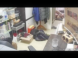[IPCAM K297][2024 한국야동] IPCam Korean 카메라 야동 240115 RealLife House Voyeur Cam TV Leaked Korean Amateur Couple Fuck Inside Messy Room (3)