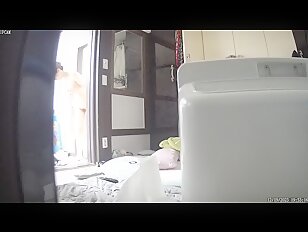 [IPCAM K288][2024 한국야동] IPCam Korean 카메라 야동 240111 RealLife House Voyeur Cam TV Leaked Cute Korean Housewife Woman Naked Bedroom (38)