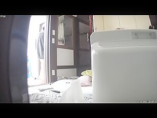 [IPCAM K288][2024 한국야동] IPCam Korean 카메라 야동 240111 RealLife House Voyeur Cam TV Leaked Cute Korean Housewife Woman Naked Bedroom (36)