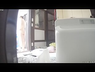 [IPCAM K288][2024 한국야동] IPCam Korean 카메라 야동 240111 RealLife House Voyeur Cam TV Leaked Cute Korean Housewife Woman Naked Bedroom (34)