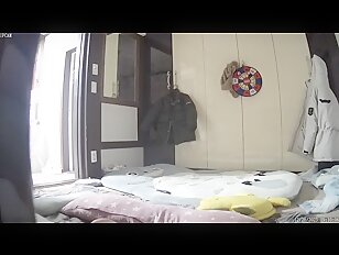 [IPCAM K288][2024 한국야동] IPCam Korean 카메라 야동 240111 RealLife House Voyeur Cam TV Leaked Cute Korean Housewife Woman Naked Bedroom (12)