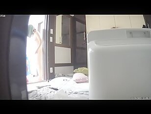 [IPCAM K288][2024 한국야동] IPCam Korean 카메라 야동 240111 RealLife House Voyeur Cam TV Leaked Cute Korean Housewife Woman Naked Bedroom (33)