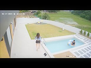 IPCAM KOREAN COUPLE POOL VILLA SEX VOYEUR LEAKED 28-07-2024